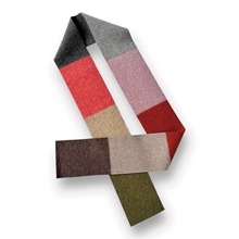 Picture of Colourblock Skinny Scarf Sage Tobasco Blossom